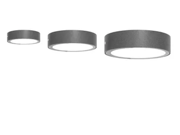 SPIA FLAT C - LED dimmable aluminium outdoor ceiling lamp by Ghidini Lighting - view 2
